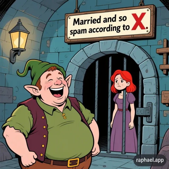 Satirische Darstellung: X sperrt glückliche Menschen als Spam